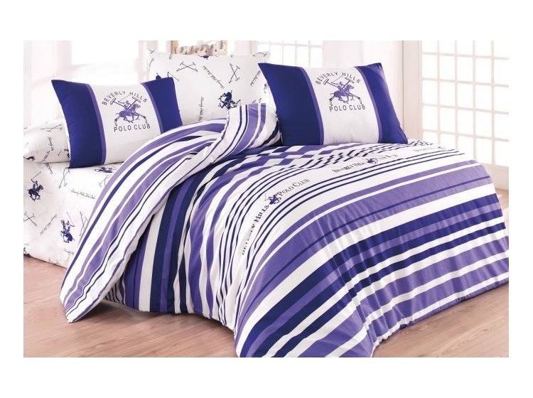 Постельное белье Beverly Hills Polo Club. 029 Lilak