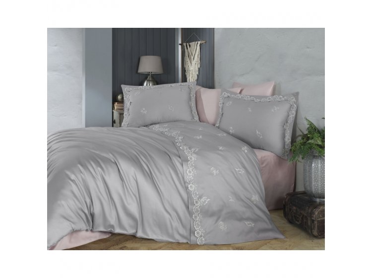 Постельное белье Dantela Vita. Acelya с кружевом