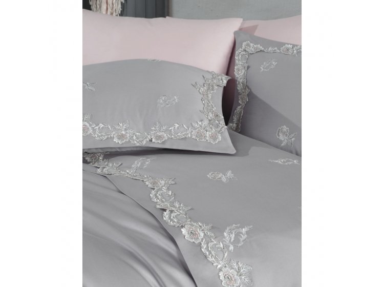 Постельное белье Dantela Vita. Acelya с кружевом