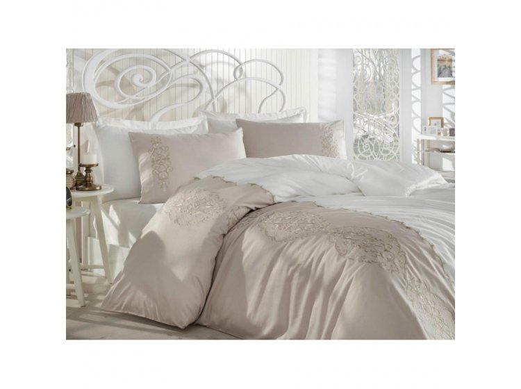 Постельное белье Dantela Vita. Elegance с вышивкой