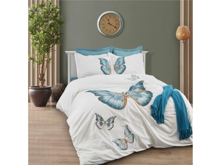 Постельное белье Dantela Vita. Mariposa с вышивкой