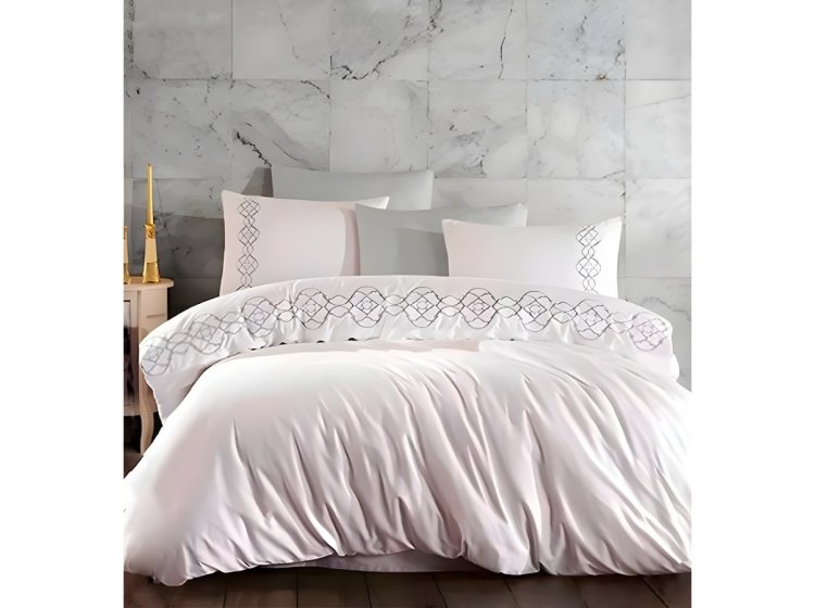 Постельное белье Dantela Vita. Victoria maldiv с вышивкой