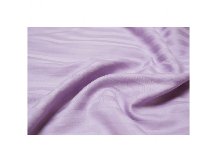 Постельное белье Lotus. Отель Сатин Страйп лилового цвета