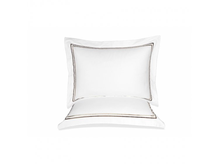 Постельное белье MieCasa. Сатин Houston kahve-bej