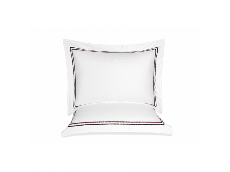 Постельное белье MieCasa. Сатин Houston lacivert-kirmizi