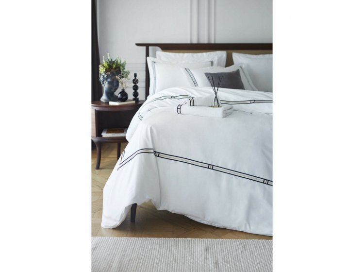 Постельное белье MieCasa. Сатин Manhattan lacivert-bej