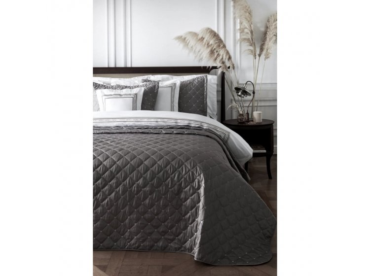 Постельное белье MieCasa. Сатин Soho antrasit-gri