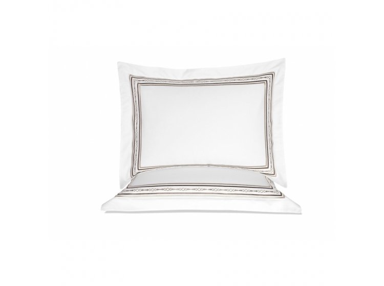 Постельное белье MieCasa. Сатин Soho kahve-bej