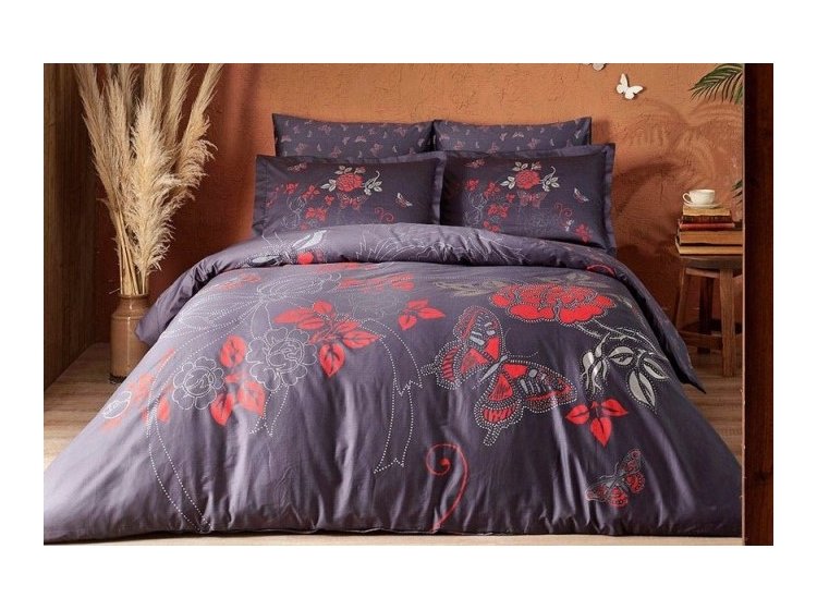 Постельное белье TAC. Deluxe Naos Red