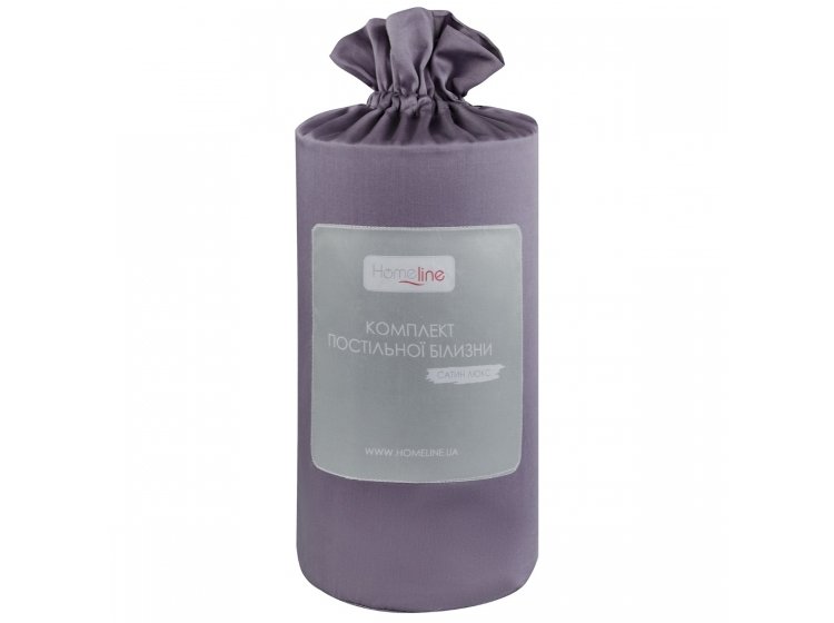 Постельное белье Home Line. Сатин Фиолетовое