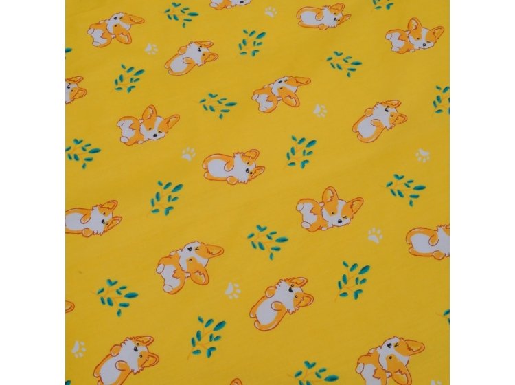 Подростковое постельное белье Viluta. Ранфорс 20122 желтое