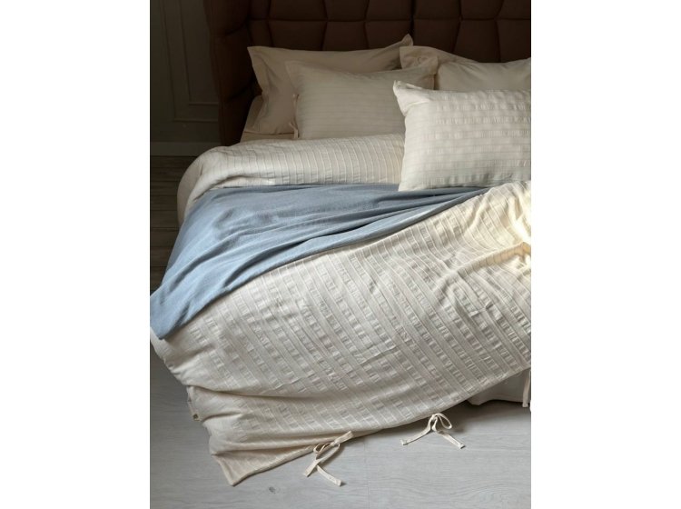 Постельное белье Saheser. Хлопок Dante mint с легким пике