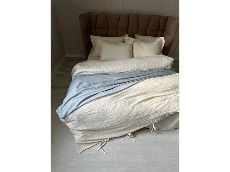 Постельное белье Saheser. Хлопок Dante mint с легким пике