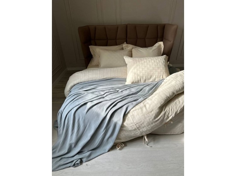 Постельное белье Saheser. Хлопок Dante mint с легким пике