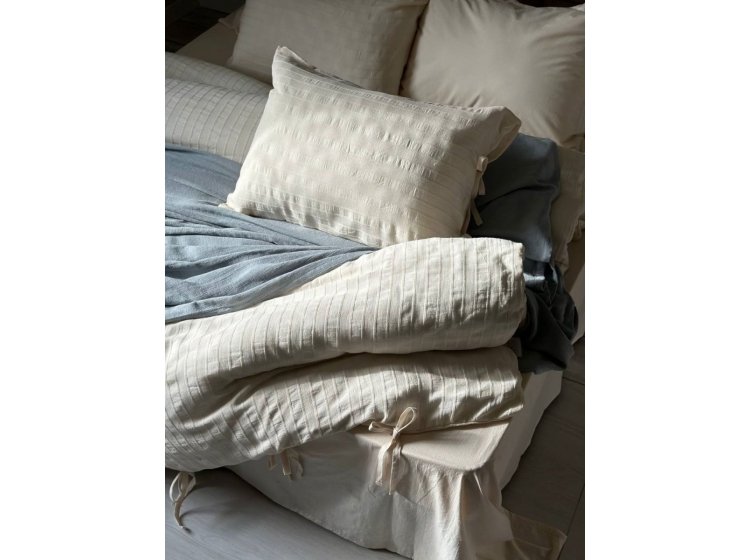 Постельное белье Saheser. Хлопок Dante mint с легким пике