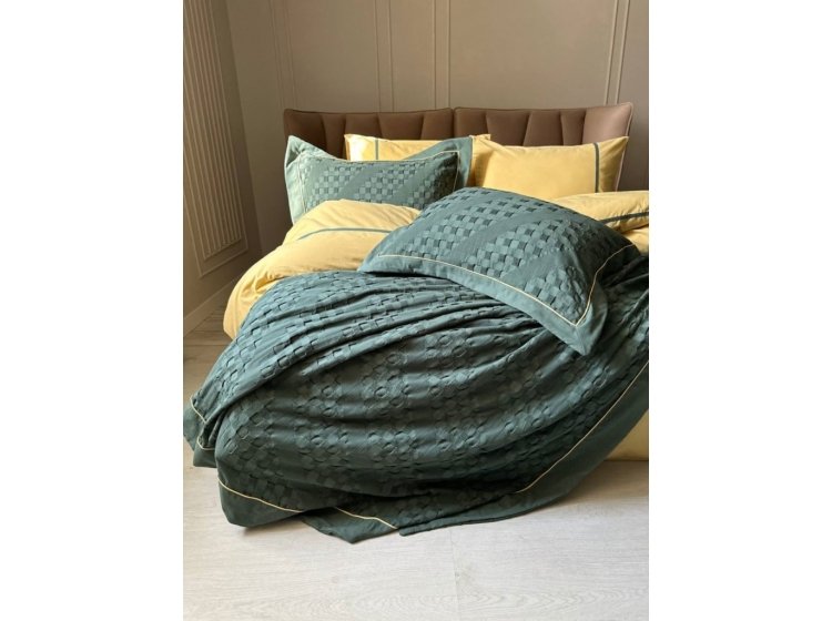 Постельное белье Saheser. Helen green хлопок с пике