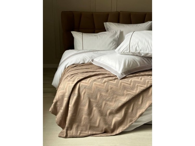 Постельное белье Saheser. Noemi mink хлопок с пике