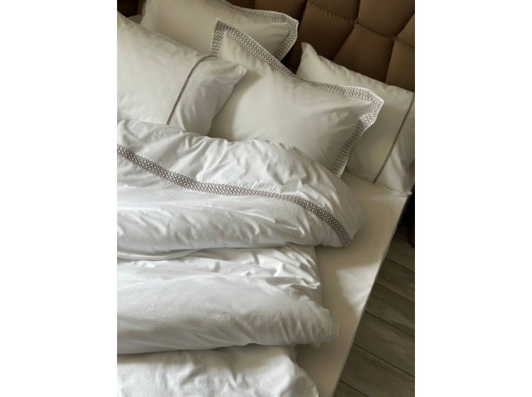 Постельное белье Saheser. Noemi mink хлопок с пике