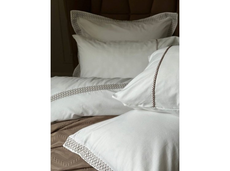 Постельное белье Saheser. Noemi mink хлопок с пике