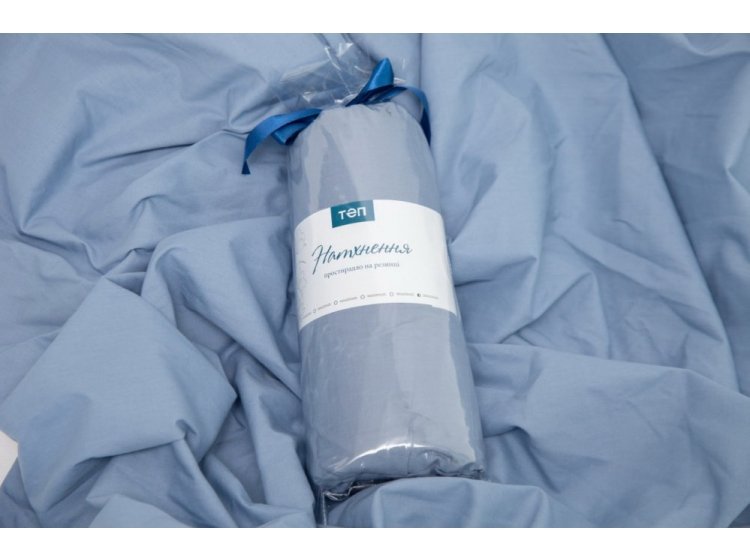 Простынь ТЕП. Голубого цвета