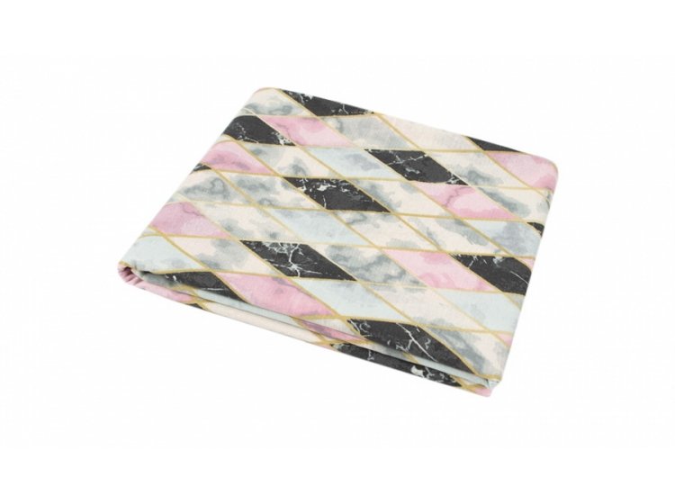 Простынь на резинке Iris home. Jally ранфорс