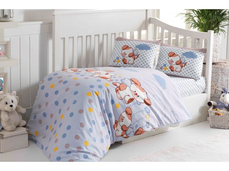 Постельное белье в детскую кроватку Class. Puppy v1