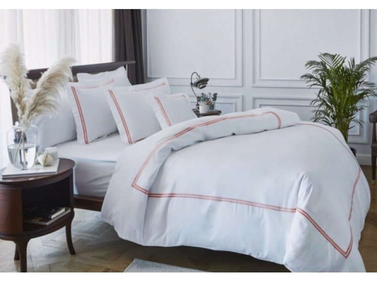 Постельное белье MieCasa. Сатин Milano mercan