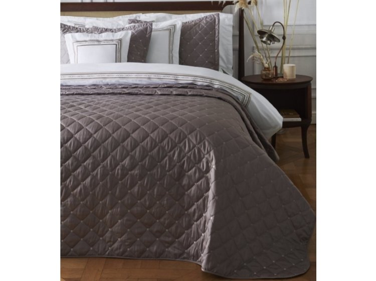 Постельное белье MieCasa. Сатин Soho kahve-bej