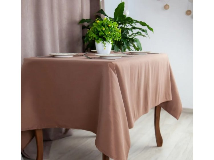 Скатерть ТЕП. Aquastop водоотталкивающая Brownie