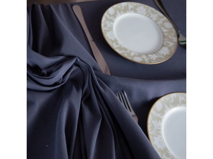 Скатерть ТЕП. Aquastop водоотталкивающая Dark Grey