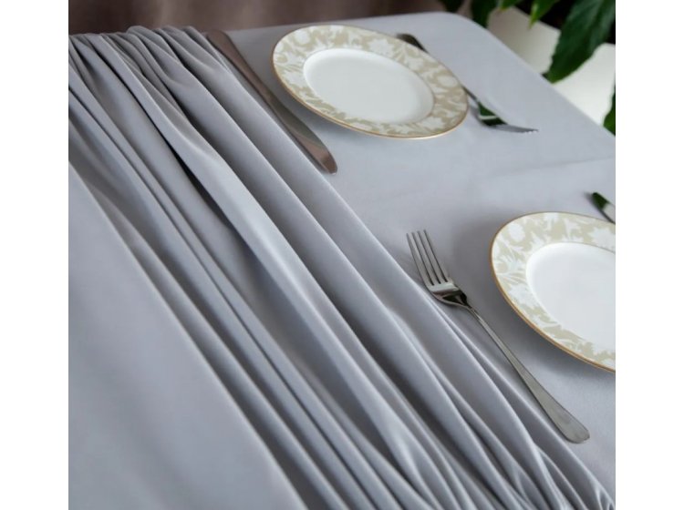 Скатерть ТЕП. Aquastop водоотталкивающая Light Grey