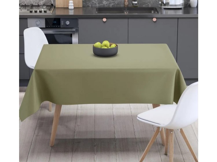 Скатерть ТЕП. Aquastop водоотталкивающая Olive