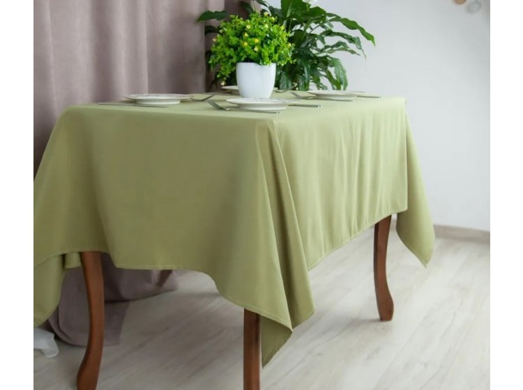 Скатерть ТЕП. Aquastop водоотталкивающая Olive