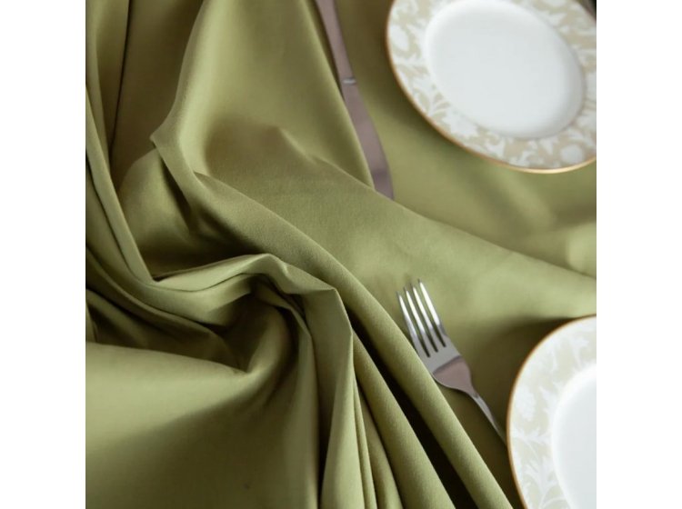 Скатерть ТЕП. Aquastop водоотталкивающая Olive