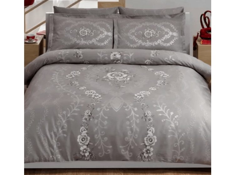 Постельное белье TAC. Сатин-Deluxe Louvre Grey
