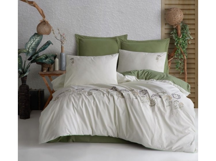 Постельное белье Saheser. Botanic хлопок с вышивкой