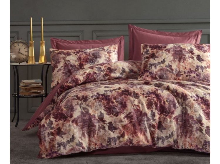 Постельное белье Saheser. Сатин Angelo gul kurusu