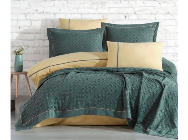 Постельное белье Saheser. Helen green хлопок с пике