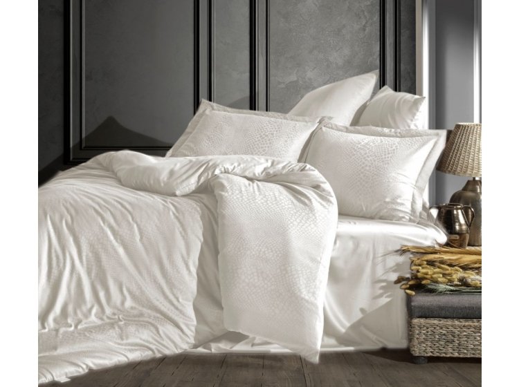 Постельное белье Saheser. Austin ecru сатин-жаккард
