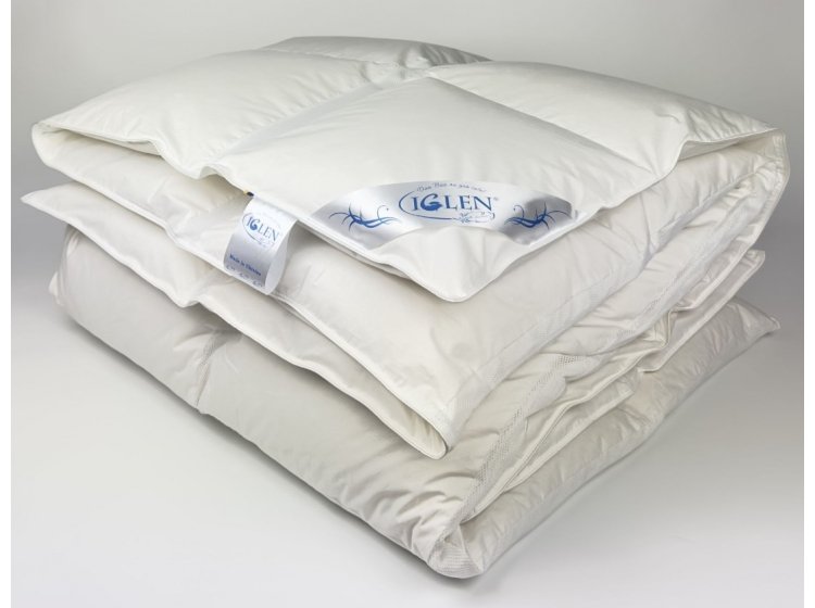 Одеяло детское пуховое Iglen. Climate-comfort, с белым пухом