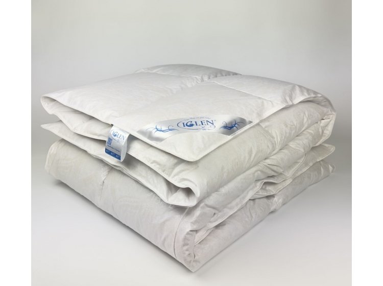 Одеяло зимнее пуховое кассетное Iglen. Roster 90% пуха
