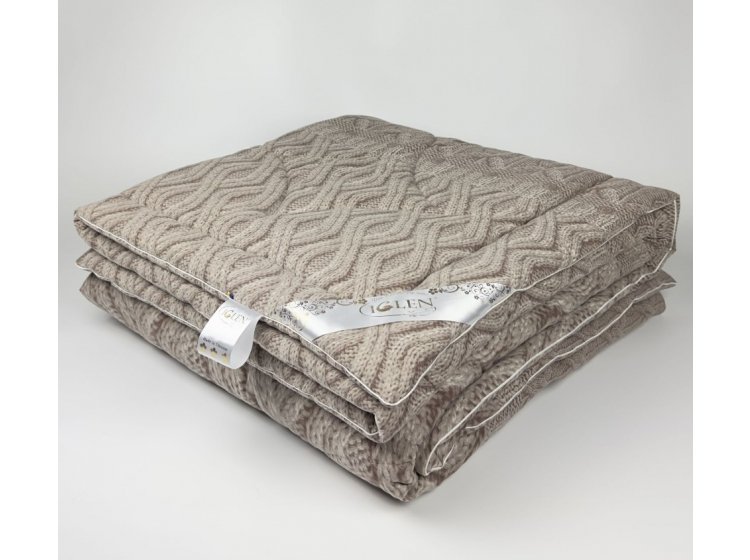 Одеяло детское демисезонное Iglen. Льняное во фланели