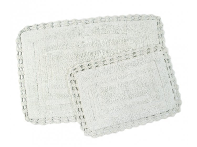 Набор ковриков Irya. Debra yesil зелёного цвета