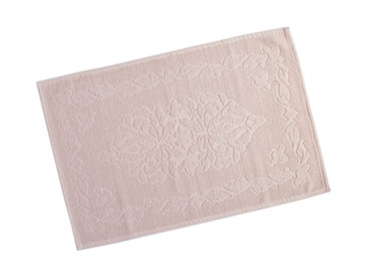 Набор ковриков Irya. Carissa pudra пудрового цвета