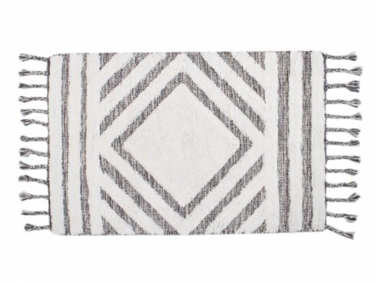 Набор ковриков Irya. Hoover siyah/ekru