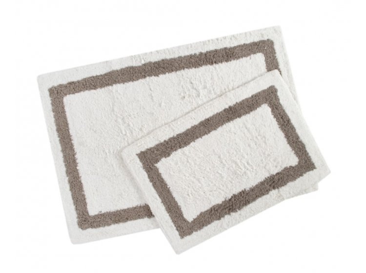 Набор ковриков Irya. Liberte beyaz белого цвета