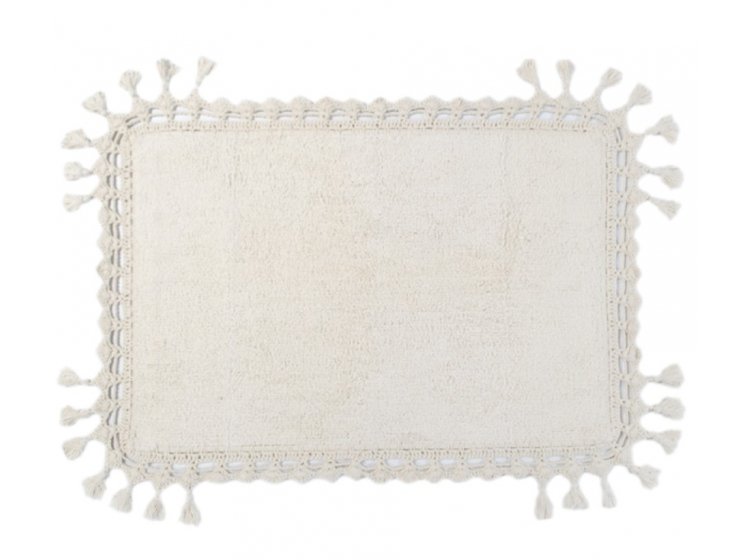 Набор ковриков Irya. Lorna krem кремового цвета