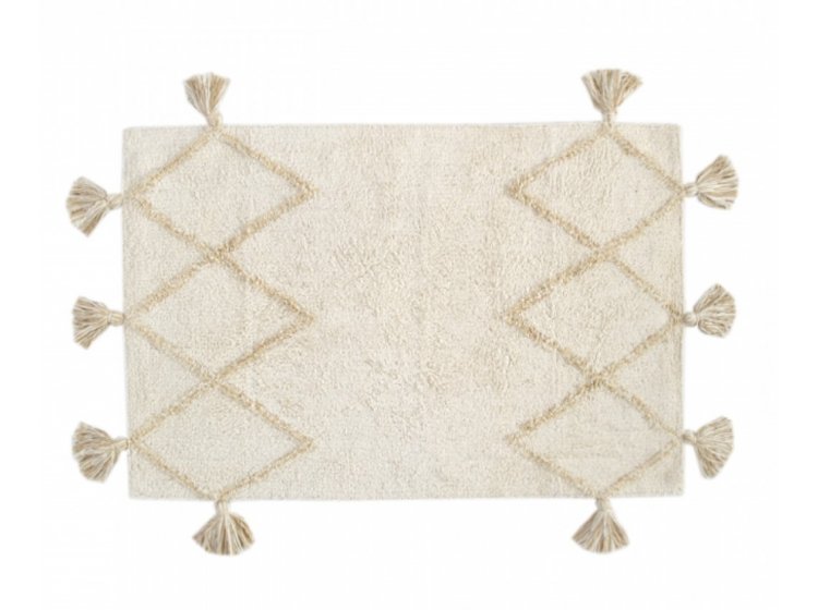 Набор ковриков Irya. Agnes krem с кисточками
