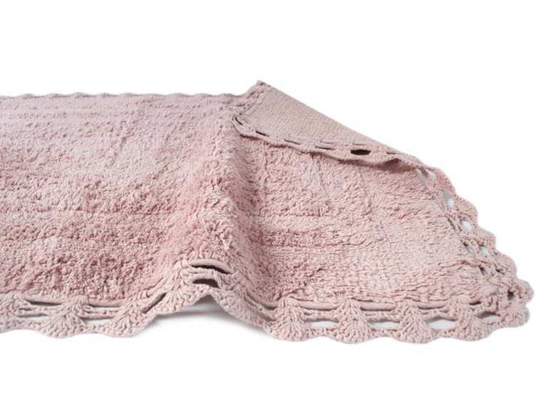 Коврик Irya. Debra g.kurusu пудрового цвета