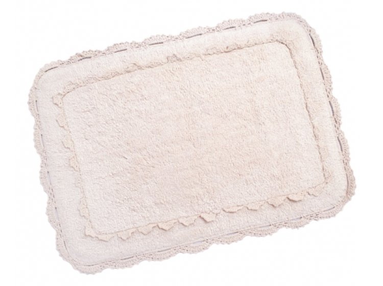 Коврик Irya. Darya pudra пудрового цвета